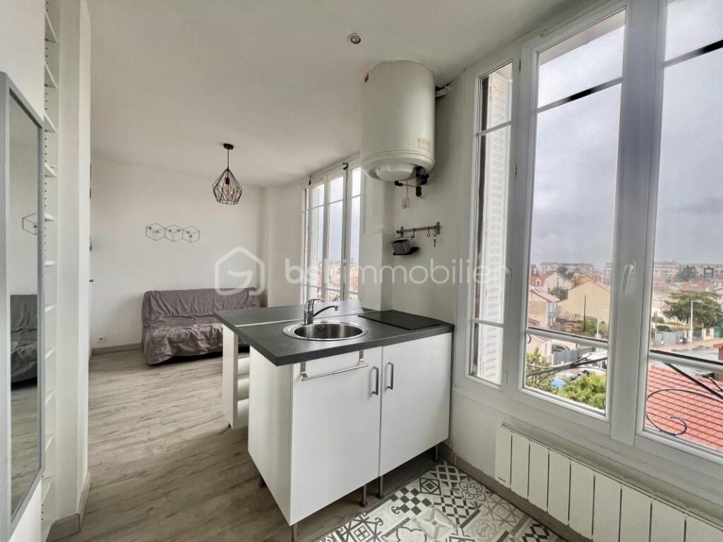 Studio de 18,39 m2 – 4ème étage calme et lumineux sans vis à vis – RUE ANDRE SABATIER – NANTERRE – 1 pièce – NR chambres – 18 m²