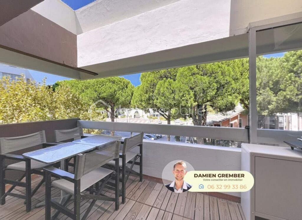 ✨ Beau T3 climatisé traversant avec cellier dans résidence avec piscine 🏊‍♂️💦 – 3 pièces – 2 chambres – 60 m²