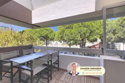 ✨ Beau T3 climatisé traversant avec cellier dans résidence avec piscine 🏊‍♂️💦 – 3 pièces – 2 chambres – 60 m²