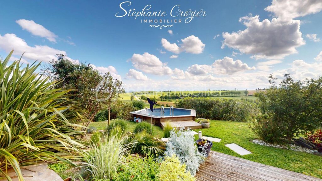 Grande maison de plain-pied de 177m² avec vue Pyrénées – 5 pièces – 3 chambres – 177 m²