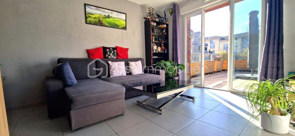 Duplex T3 avec Terrasse d’exception de 33m² – 3 pièces – 2 chambres – 60 m²