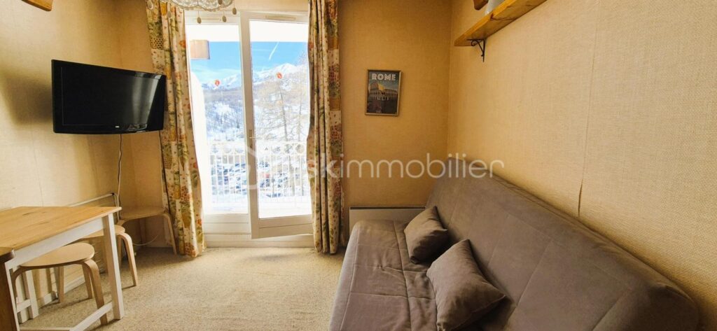 🏔️ STUDIO 4 COUCHAGES – LA FOUX D’ALLOS – ESPACE LUMIÈRE (LIAISON PRALOUP) – 1 pièce – NR chambres – 19 m²