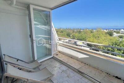 Saint-Gilles les bains : Une opportunité rare avec vue mer, rénovée, meublée, et avec un fort potentiel locatif au pied du port ! – 3 pièces – 2 chambres – 49 m²