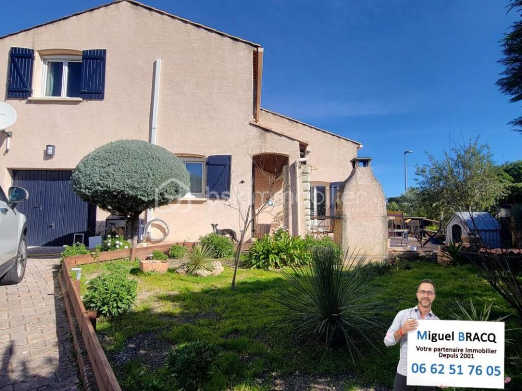 Villa F4 avec 115 m² hab sur 512 m² de terrain au calme sur Autignac 34480 – 4 pièces – 2 chambres – 115 m²