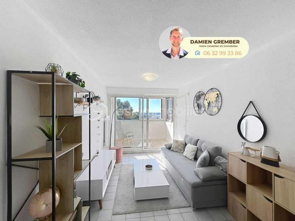 ✨ SETE – T2 avec vue magnifique dans résidence avec piscine – 2 pièces – 1 chambre – 31 m²