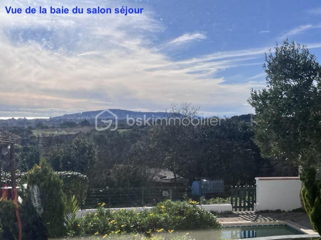 Havre de paix sur FRONTIGNAN avec vue mer. Une propriété unique ! – 6 pièces – 4 chambres – 120 m²