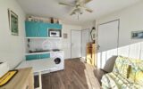 ACCES PRIVE PLAGE – VUE – PISCINE – STATIONNEMENT PRIVATIF – 2 pièces – 1 chambre – 26 m²