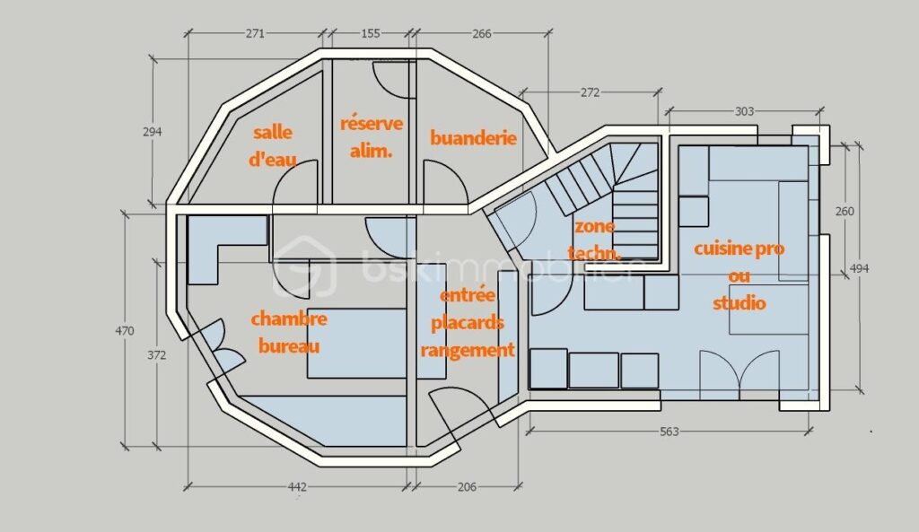 ✨ Architecture Singulière entre Lourdes et Bétharram – Projet Écologique d’Exception ✨ – 3 pièces – 1 chambre – 84 m²