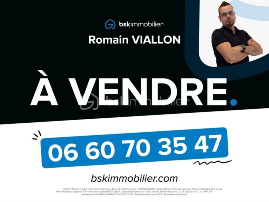 MAISON avec belle vue 165m2 – 4 pièces – 3 chambres – 165 m²