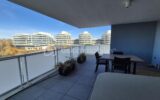 A VENDRE APPARTEMENT RECENT TRAVERSANT DE 122M² A CANET EN ROUSSILLON – COTE PORT – TERRASSES DE 100 M² – TROIS CHAMBRES – PARKING PRIVE – GARAGE INDIVIDUEL – CLIMATISATION GAINABLE – CUISINE D ETE – SPA – VUE DEGAGEE SUR LES ALBERES – 5 pièces – 3 chambres – 122 m²