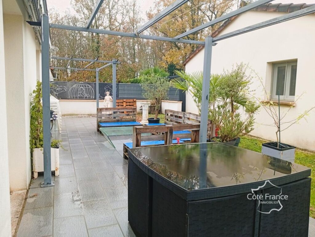 Maison de plain-pied 3 chambres, calme, forêt et commodités – 4 pièces – 3 chambres – 82 m²