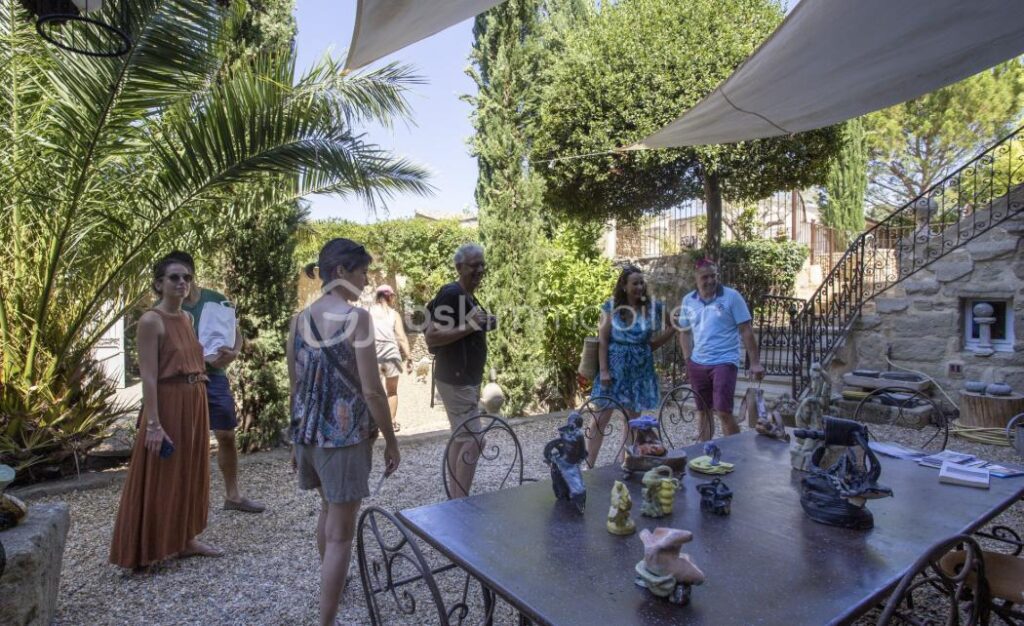 ✨ Saint-Quentin-la-Poterie Dépt du Gard 30 – Villa d’Architecte Contemporaine avec Piscine & Toiture-Terrasse, aux Portes d’Uzès – 5 pièces – 3 chambres – 126 m²