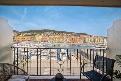 NICE PORT VUE MER – 6ème étage – 4P avec terrasse – 4 pièces – 3 chambres – 106 m²