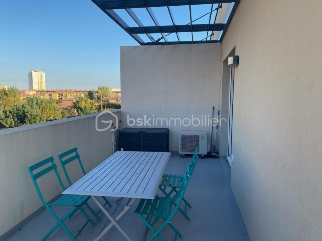 Appartement moderne à Sérignan avec terrasse – 2 pièces – 1 chambre – 35 m²
