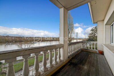 Appartement F4 – 75 m2 – 4 chambres – terrasse VUE SEINE – 4 pièces – 2 chambres – 75 m²