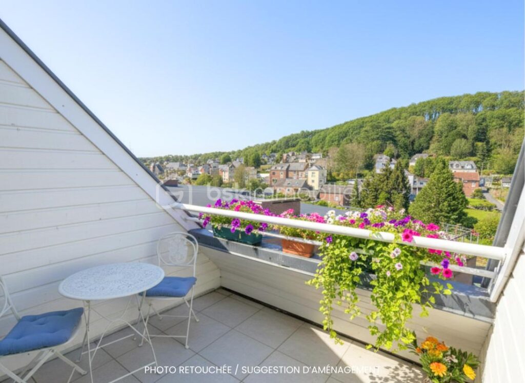 Appartement 2 chambres – 65 m² de lumière, SANS VIS-À-VIS, en hyper-centre, avec STATIONNEMENT et SOLARIUM extérieur – 3 pièces – 2 chambres – 64 m²