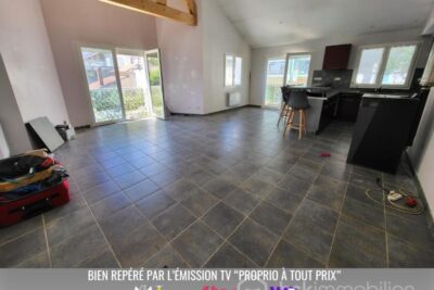 Maison T5 108m2 – 5 pièces – 3 chambres – 108 m²