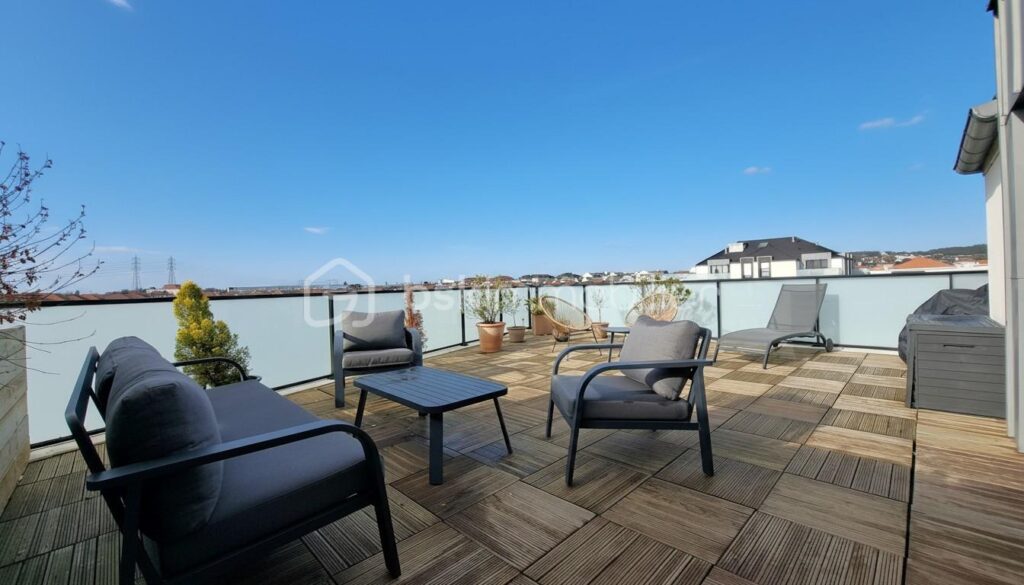 Appartement d’exception 78 m² -3 chambres- terrasse 44m²- CORMEILLES EN PARISIS (95240) – 4 pièces – 3 chambres – 78 m²