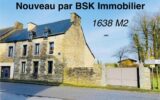 NOUVEAU : Maison en Pierre 167 M² Habitable ( Centre Bourg GUILLIERS) – 10 pièces – 4 chambres – 1638 m²