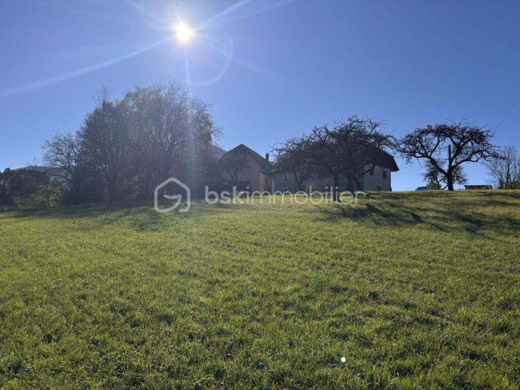 Terrain constructible de 1723 m² sur la commune de Gruffy 74 – NR pièces – NR chambres – 1723 m²