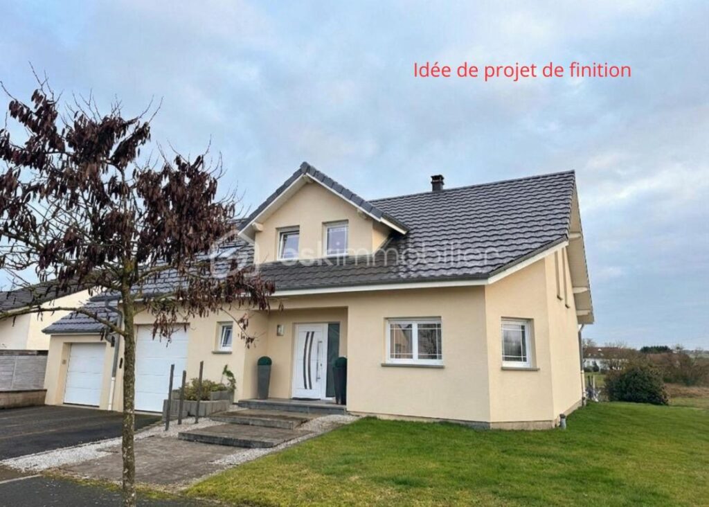 Exclusivité / Maison contemporaine (2009) à Maxstadt 57660 — 150 m², terrain 810 m², piscine, impasse au calme – 6 pièces – 3 chambres – 150 m²