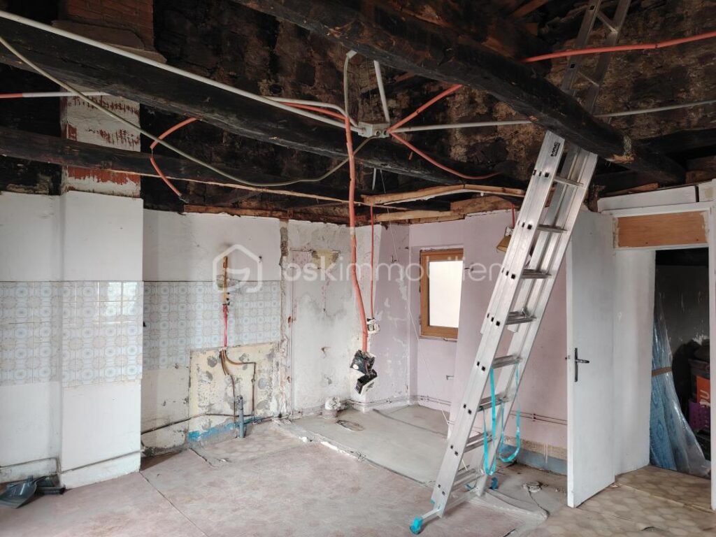 maison de village – 3 pièces – 1 chambre – 60 m²