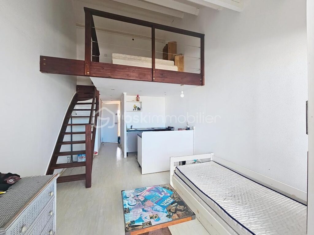 Appartement vue mer coeur de Marina Saint François – 1 pièce – 1 chambre – 26 m²