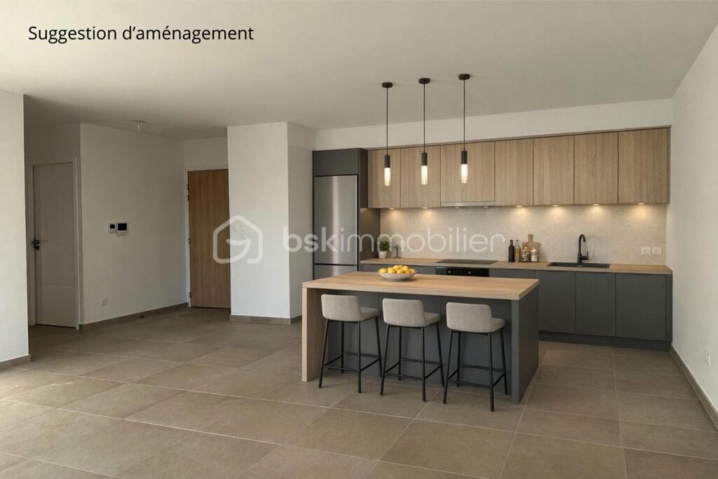 APPARTEMENT T3, DERNIER ETAGE, TERRASSE ET VUE EXCEPTIONNELLE – 3 pièces – 2 chambres – 78 m²