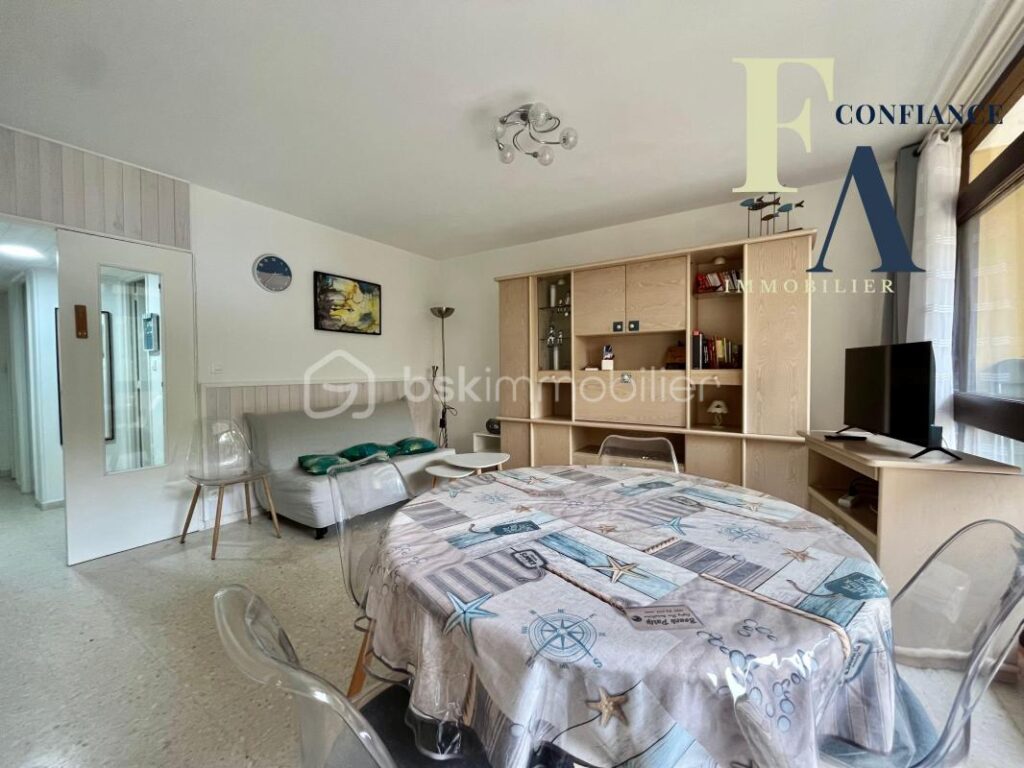 Balaruc les bains – T2 de 48m2 avec loggias – 2 pièces – 1 chambre – 48 m²