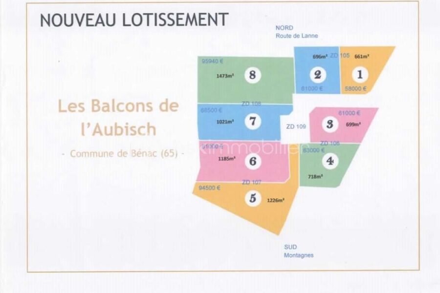 Terrain à vendre à Tarbes