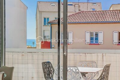 EXCLUSIVITE *** Magnifique Appartement T2 entièrement rénové avec terrasse et parking à PALAVAS *** – 2 pièces – 1 chambre – 40 m²