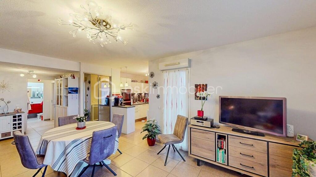 Anglet -T3 lumineux avec terrasse de 28 m2 et parking sécurisé – 3 pièces – 2 chambres – 61 m²