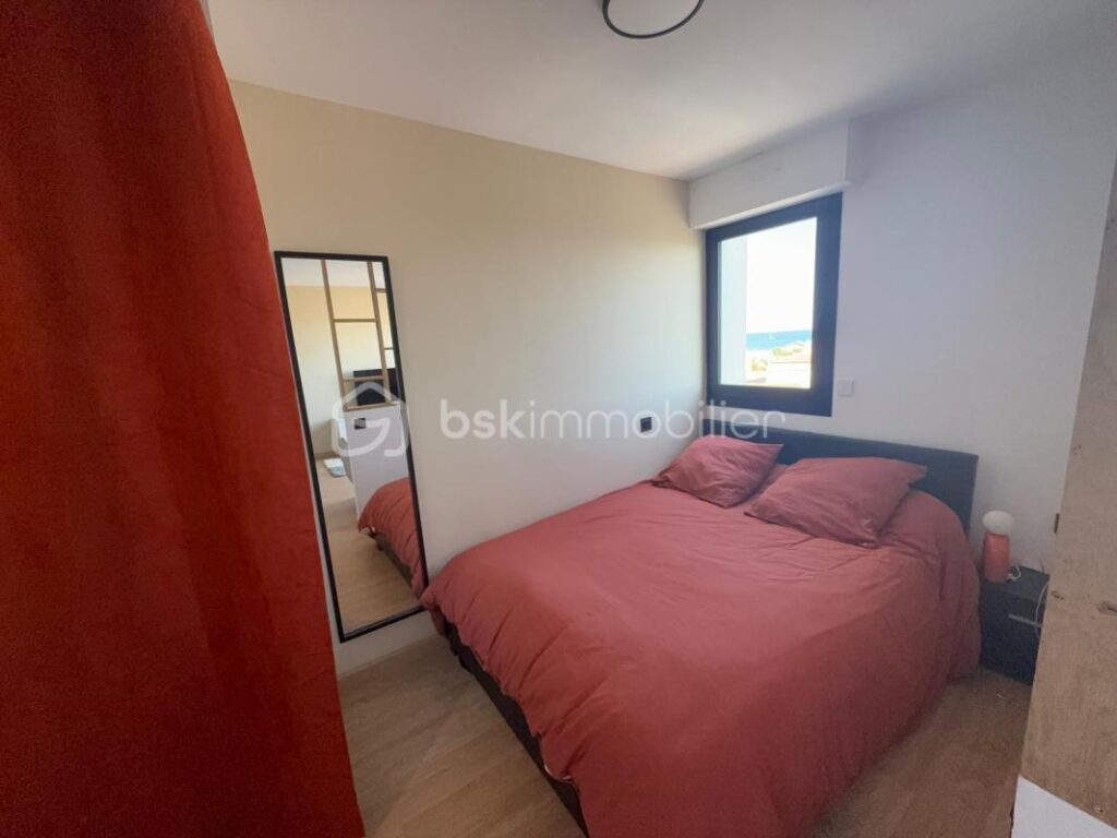 Coup de coeur Frontignan Plage : Appartement de 28,55m2 avec vue mer – 2 pièces – 1 chambre – 28 m²