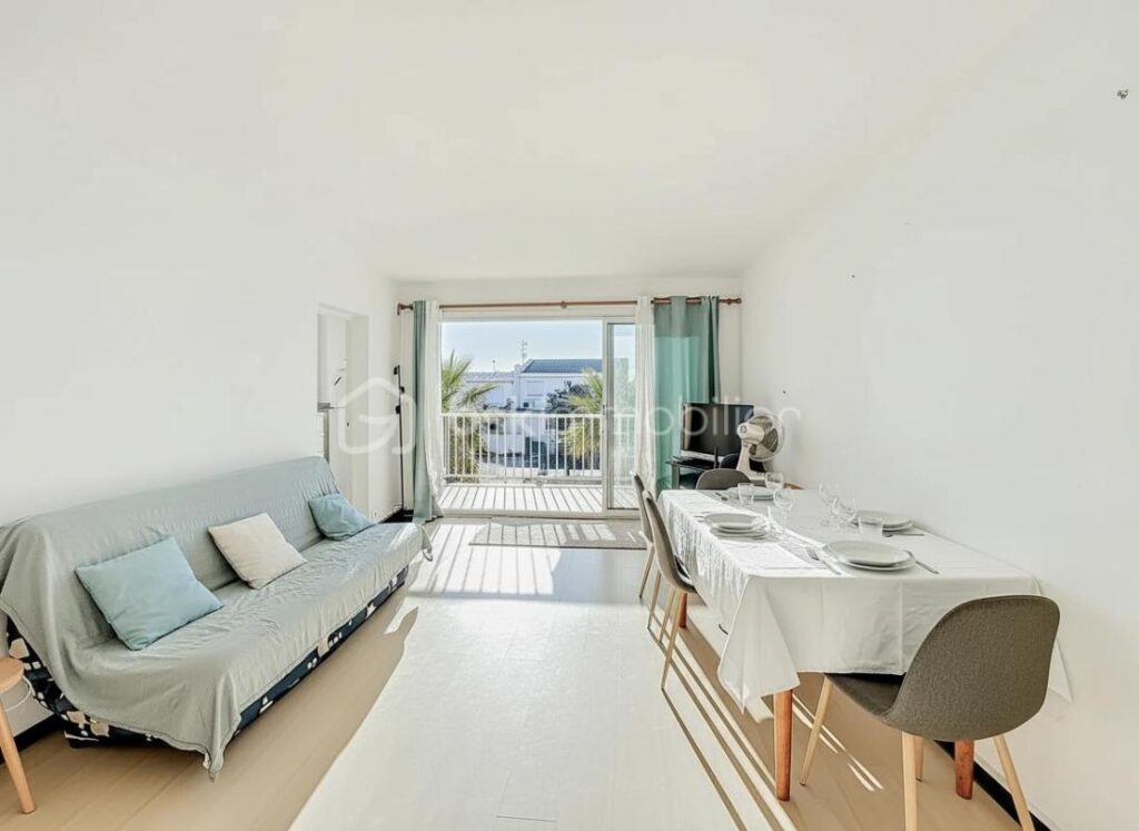 *** Appartement T3 avec terrasse Vue Mer à PALAVAS *** – 3 pièces – 2 chambres – 51 m²