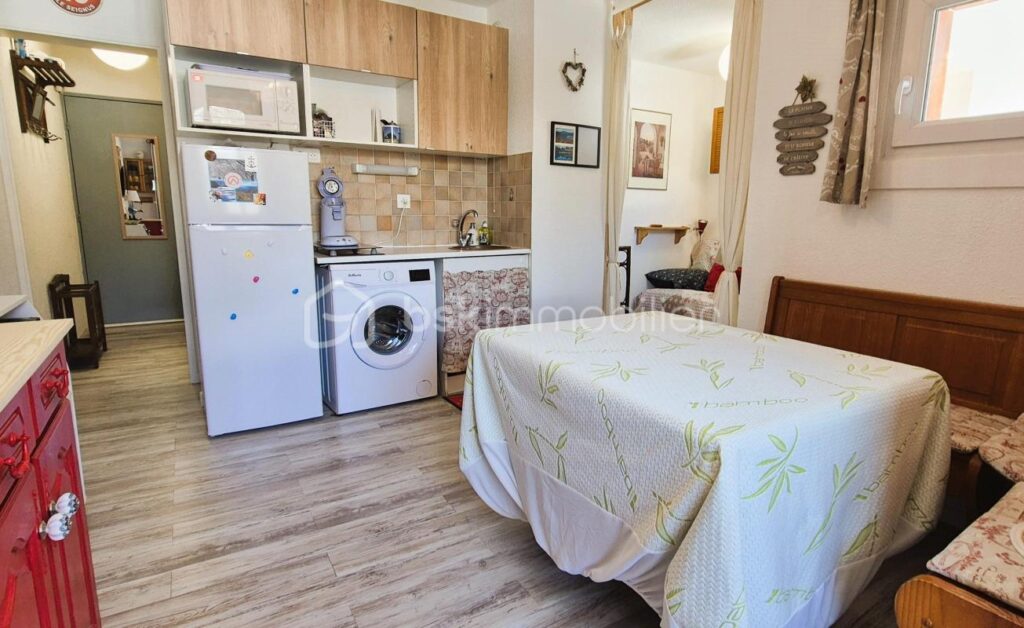 🏔️ BEL APPARTEMENT RÉNOVÉ – LE SEIGNUS D’ALLOS – VUE PISTES – 3 pièces – 2 chambres – 29 m²