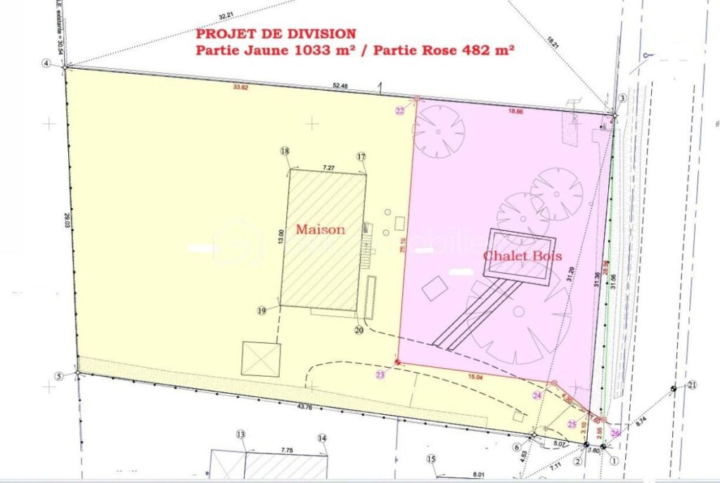 Maison + terrain constructible spécial investisseur – hauteurs de Choisy – vue dégagée – – 5 pièces – 4 chambres – 114 m²
