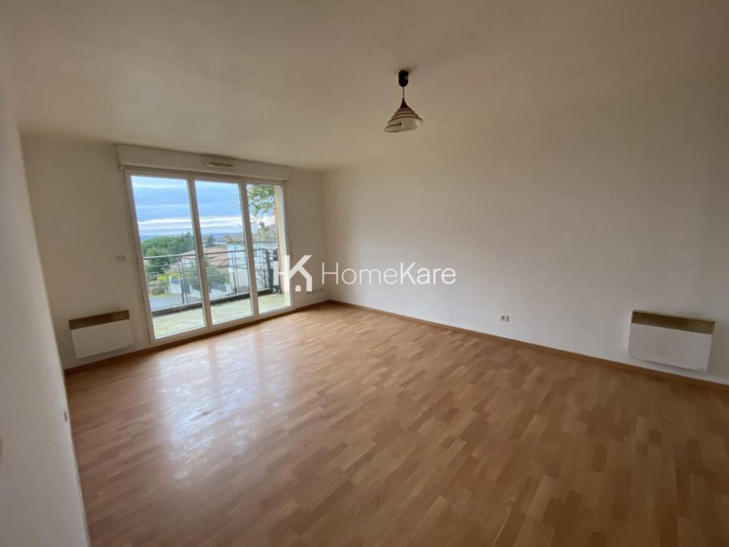 Appartement T2 de 45m² avec vue dégagée – 2 pièces – 1 chambre – 45 m²