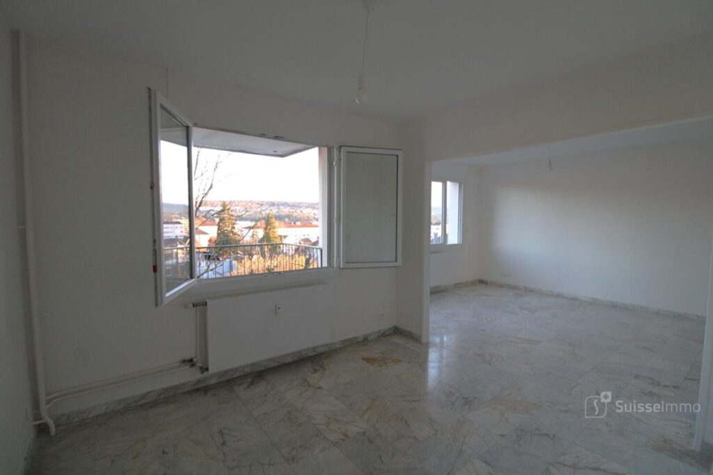 Appartement Besançon 4 pièce(s) d’environ 82m2 avec balcon – 4 pièces – 2 chambres – 81 m²