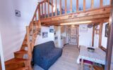 74120 PRAZ-SUR-ARLY – APPARTEMENT 1 CHAMBRE + MEZZANINE – VUE MONTAGNE – PROCHE CENTRE VILLAGE ET PISTES DE SKI – 2 pièces – 2 chambres – 23 m²
