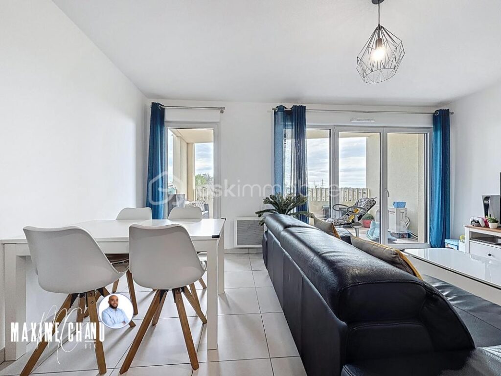 Appartement T3 2022 avec terrasse sans vis-à-vis et parking en souterrain – 3 pièces – 2 chambres – 65 m²