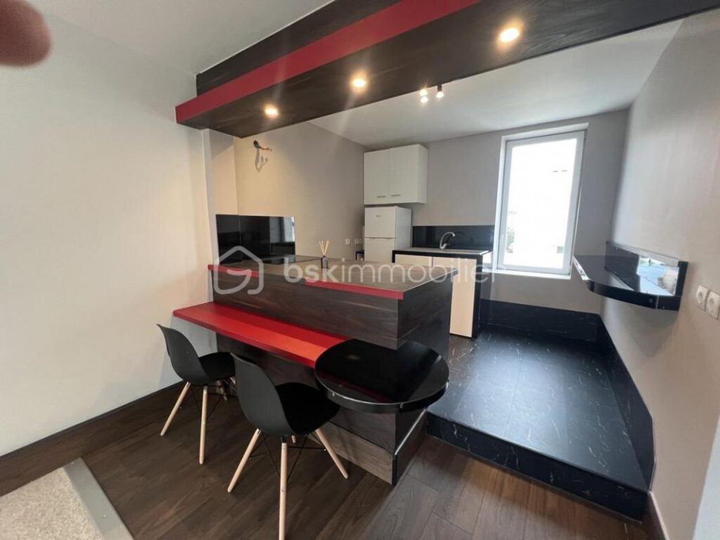 Appartement T2 avec terrasse de 25m2 – 2 pièces – 1 chambre – 50 m²