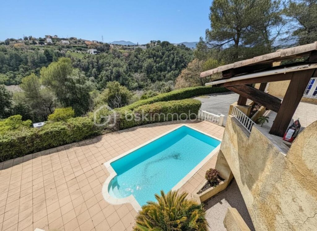 La Gaude – Villa de caractère avec piscine, studio indépendant et DPE A, au calme absolu – 5 pièces – 4 chambres – 175 m²