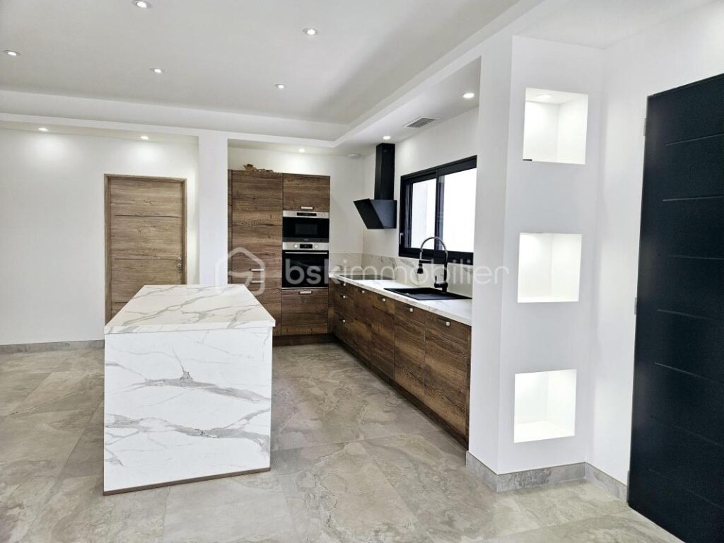 T5 contemporaine plain-pied Falguieres – 5 pièces – 4 chambres – 137 m²