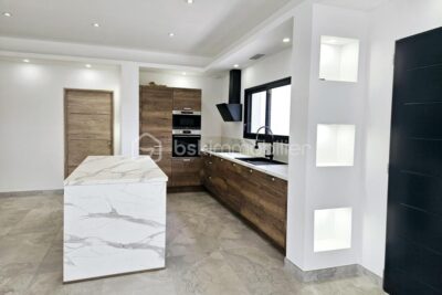 T5 contemporaine plain-pied Falguieres – 5 pièces – 4 chambres – 137 m²