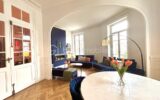 Superbe appartement style haussmannien rénové – 120 m² – 3 chambres et mezzanine – Balcon – Vue dégagée – 4 pièces – 3 chambres – 119 m²