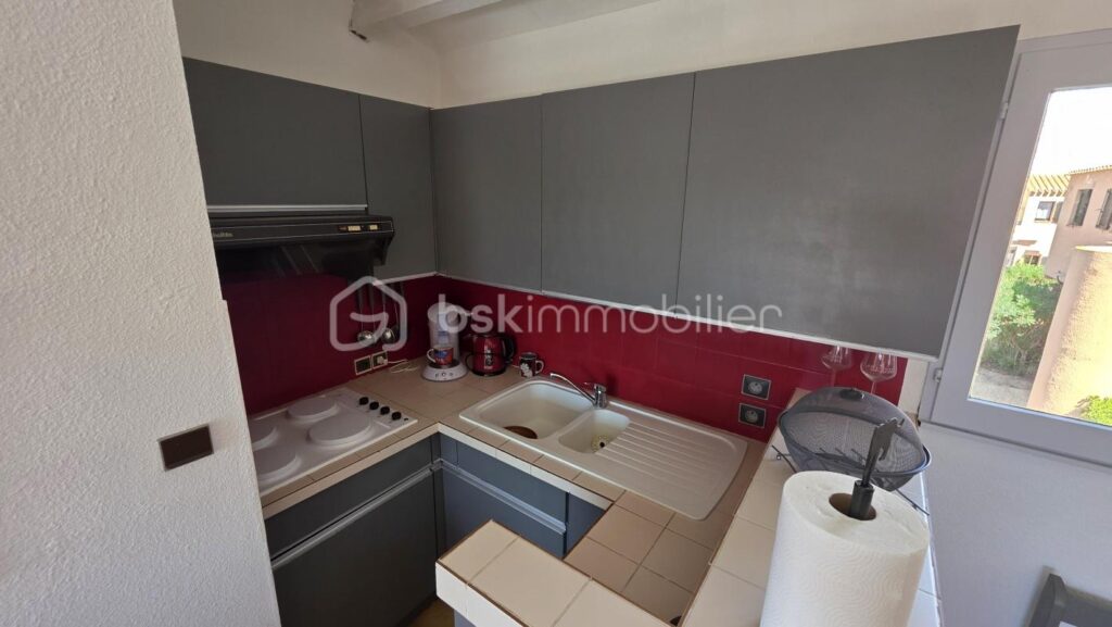 EXCLUSIVITÉ – 2 pièces naturiste vue dégagée à Leucate (11) – 2 pièces – 1 chambre – 25 m²