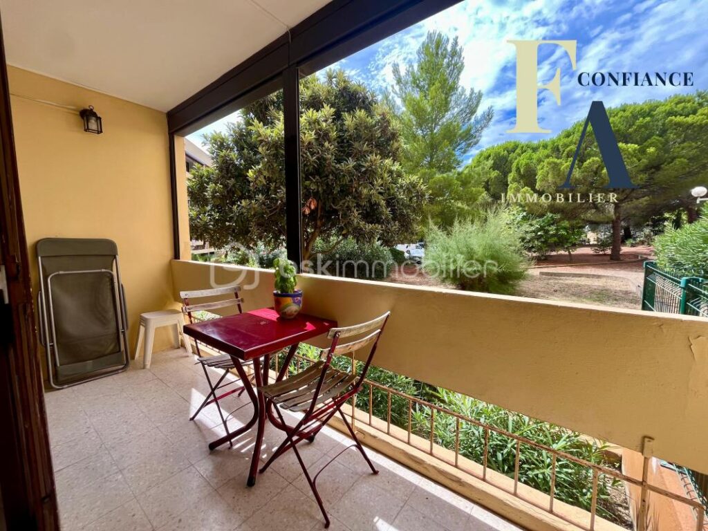 Balaruc les bains – T2 de 48m2 avec loggias – 2 pièces – 1 chambre – 48 m²