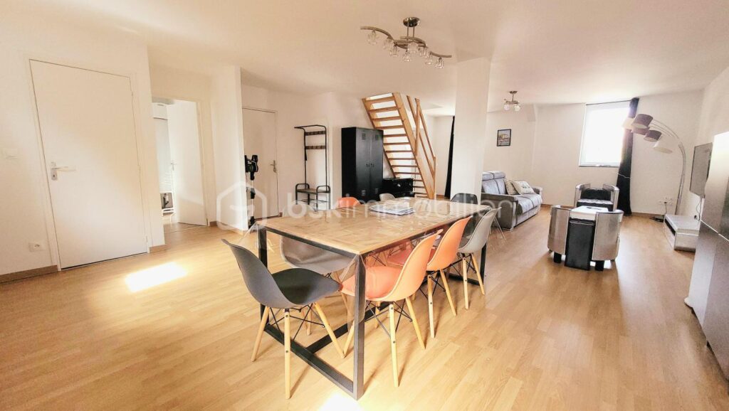 Appartement duplex Le Tréport centre 87m² T3 – 3 pièces – 2 chambres – 87 m²