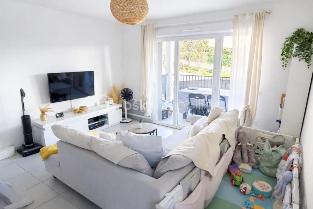 T4 Appartement familial avec terrasses et jardin – 4 pièces – 3 chambres – 74 m²