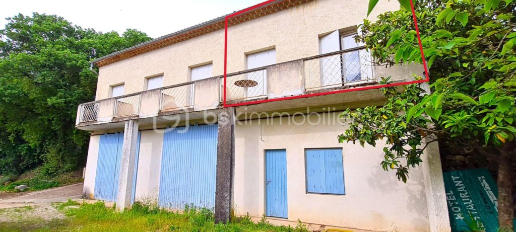 ST MARTIN D’ARDECHE / APPARTEMENT 45 m² / PLATEAU BRUT OU CLE EN MAIN – 2 pièces – 1 chambre – 45 m²